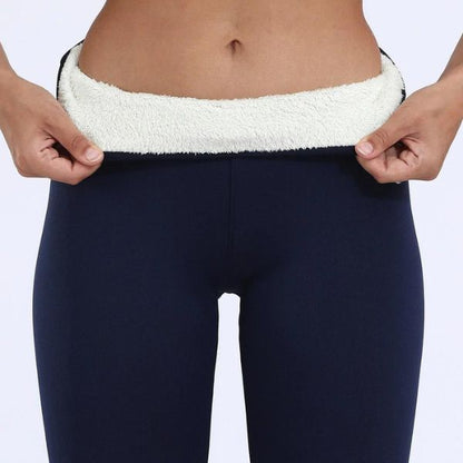 Gefütterte Fleece-Leggings