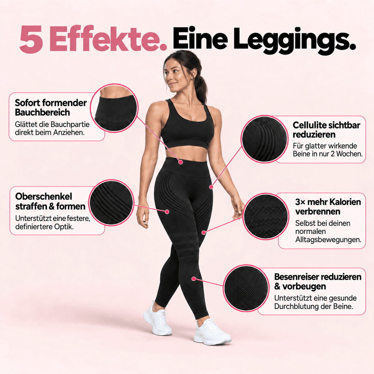 3D Anti-Cellulite-Kompressionsleggings